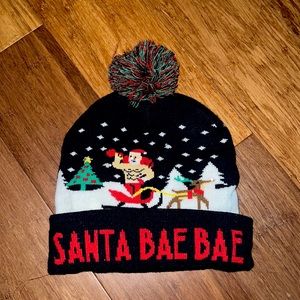 Santa Bae Bae light up beanie!